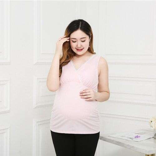 Large size pregnant womens vest summer cotton pregnant womens sling XL 200 kg