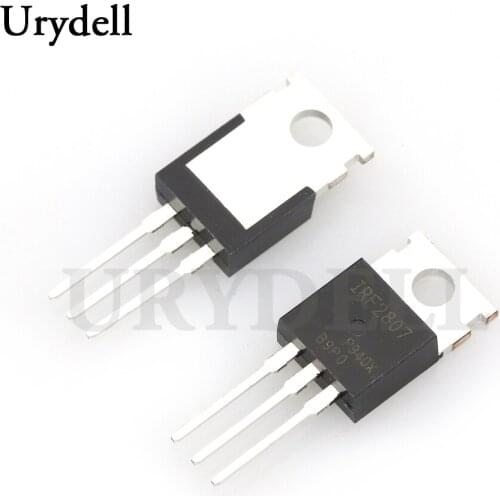 10pcs IRF2807PBF IRF2807 N-Channel MOSFET Transistor TO-220 New and Original