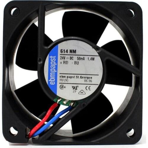 614NM 6025 24V 1.4w inverter cooling fan ultra-quiet 6months Warranty