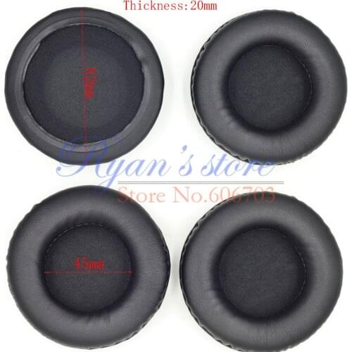 82mm BLACK Replacement ear pads cushion cover pillow for headphones OD82MM ID45MM 20MM Thick