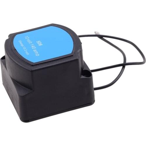 Car 140A 12V Dual Battery Kit Isolator Power Voltage Sensitive Split Charge Relay Fit for Camper Van 4x4 Leisure Vehicles Marine