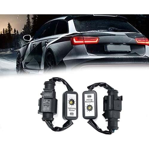 Car Dynamic Turn Add-on Module Wire Harness Signal Indicator LED Taillight Left & Right Tail Light For Audi A3 V8 2013-2018 2pcs