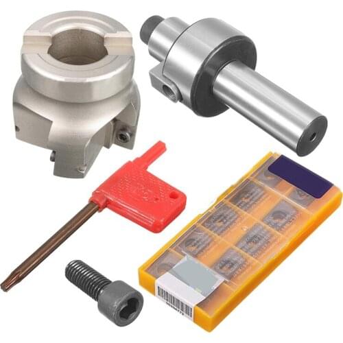 C3/4-FMB22 Shank Holder Face Mill Cutter 400R-50-22 Face Milling CNC Cutter + 10pcs APMT1604 Carbide Inserts For Power Tool
