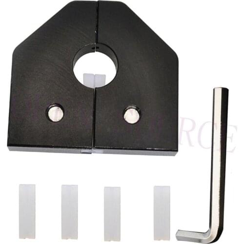 Black Broken 3D Printer Filament Welder Connector For Ender 3 Pro Anet 3D Printer Aluminum Block 1.75mm PLA ABS Filament Sensor