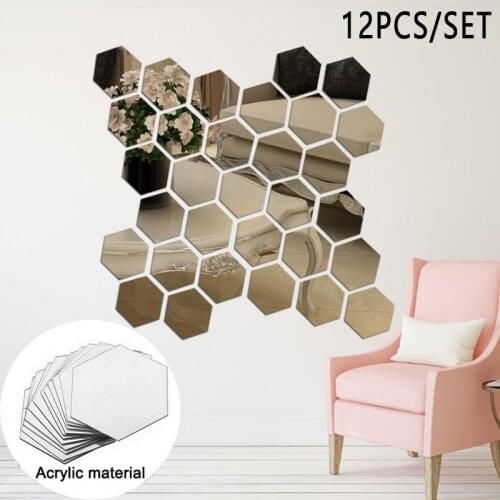 IVYSHION Mirror Wall Stickers