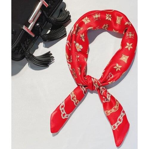 Fashion retro silk scarf headband ribbon net red version silk ribbon Plaid Bow European and American silk scarf Headband