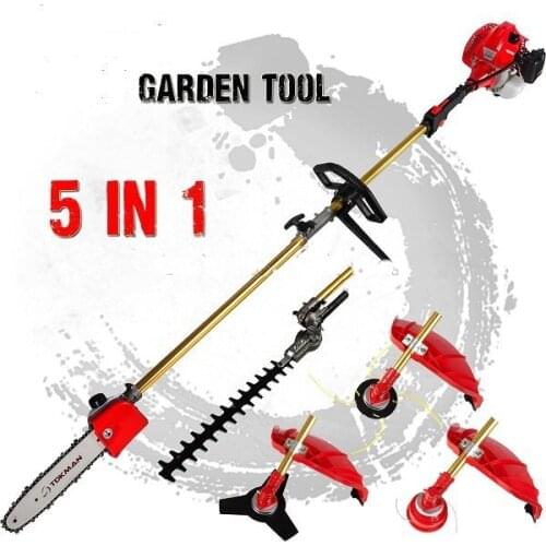 Professional garden tools trimmer cutter Brush cutter 5-1 lawn mower grass trimmer tree pruner Bush Cutter Whipper Snipper