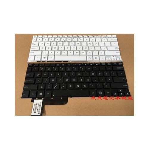 Russian Keyboard for A S U S X201 X201E S200 S200E x202e X205T Laptop Keyboard White/Black