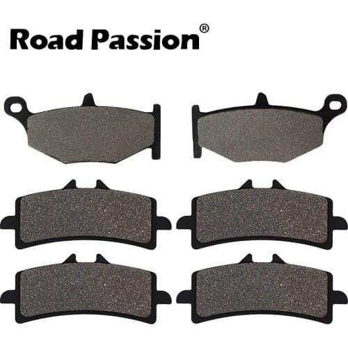 Road Passion Motorcycle Front & Rear Brake Pads For SUZUKI GSX 1300 R GSX1300R GSX1300 Hayabusa 1300R Brembo Calipers 2013-2015