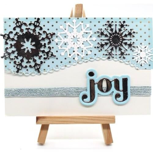 YPP CRAFT Snowflake Metal Cutting Dies Stencils for DIY Scrapbooking/photo album Decorative Embossing DIY Paper Cards