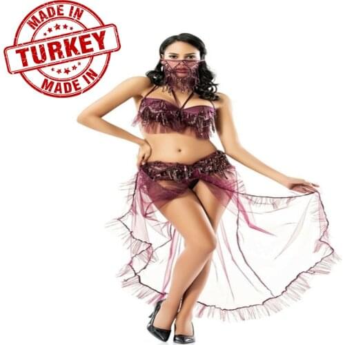 EliteWomans Women Belly Dance Costume Belly Clothes Fancy Clothing Stage And Dance Clothes Sexy Erotic Women Clothing Style