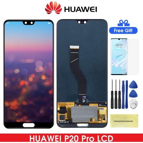 6.1'' P20Pro Lcd Display for Huawei P20 Pro Touch Screen Digitizer with fingerprint For Huawei P20Pro CLT-L09 CLT-L29