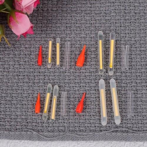 10Pcs/Set Fishing Light Visibility Glowing Fluorescent Luminous Float Night Fishing Float For Carp 15m-30m New
