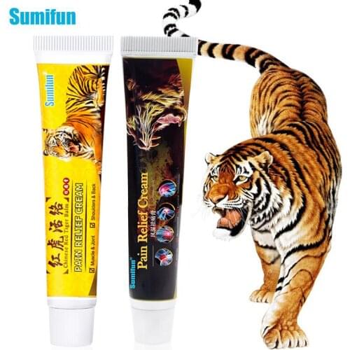 2Types of Sumifun Tiger Balm Pain Relief Ointment 20g Rheumatoid Arthritis Treatment Joint Back Effective Analgesic Cream