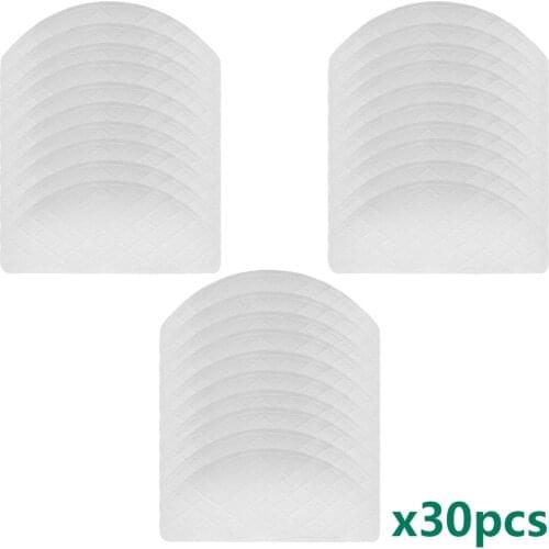 30Pcs/10Pcs Disposable Rags for Ecovacs Deebot Ozmo T8 T8AIVI Vacuum Cleaner Mop Cloths Mopping Pads Spare Parts