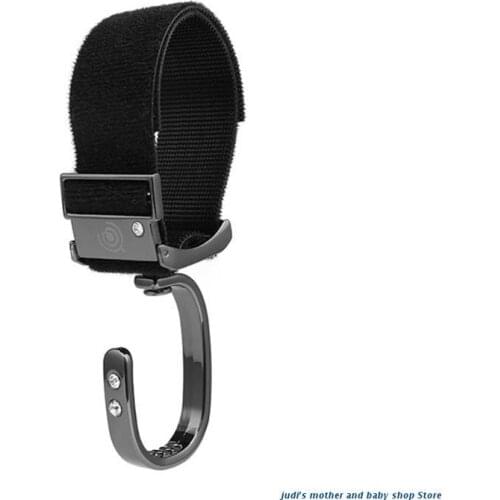 67JC Baby Stroller Hook 360 Degree Rotation Pushchair Hanger Pram Cart Shopping Bag Clip Holder Organizer