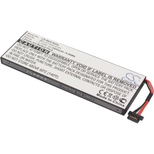 Cameron Sino 2400mah battery for BECKER BE7928 Traffic Assist 7928 BP-LP1100/12-A1 batteries