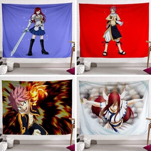 Home Decoration Accessories Anime Hanging Cloth Poster Dormitory Decoration Background Cloth Kawaii Decor Mural Cute Room Decor