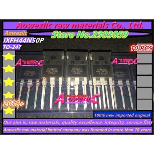 Aoweziic 2018+ 100% new imported original IXFH44N50P 44N50P TO-247 MOS tube 44A 500V high current high power tube