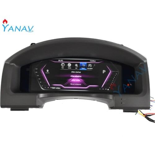 Car LCD Navigation For-Toyota Land Cruiser 2008-2015 dashboard Meter screen instrument Multimedia Android system GPS player