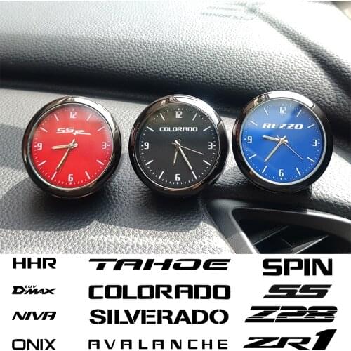 Car interior decoration quartz clock watch modified For Chevrolet SSR silverado rezzo zr1 celta chevy blazer tahde trailblazer