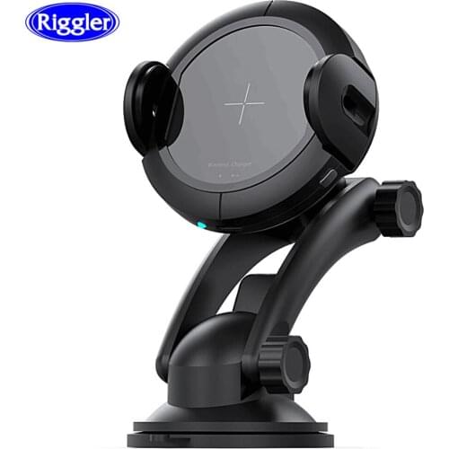 Automatic Sensor Wireless Car Charger 15W Fast Charging Holder for iphone XR XS 8 Plus Samsung S10 S9 Note8 Suction Mount Stand