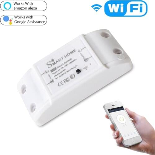 Smart Home House Wifi Wireless Remote Switch Breaker Domotic LED Light Controller Module Alexa Google Home Do Home APP
