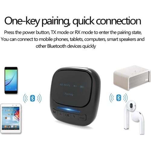 Bluetooth Audio USB Bluetooth Transmitter OLED Display 3.5mm AUX Jack Wireless bluetooth adapter aux bluetooth receiver TV sets