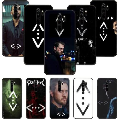 Phone Case For Xiaomi Redmi Note 8 8T 7 7A 9 9S 8A 4 5 Pro Black Cover Waterproof Fashion Coque Trend Turkish TV Series Cukur