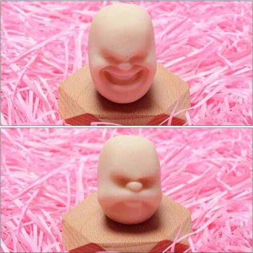 Adult Decompression Toys Anti-stress Game Human Emotion Face Vent Ball Props Squeeze Gadget Ball Jokes Toy New Hot Sales