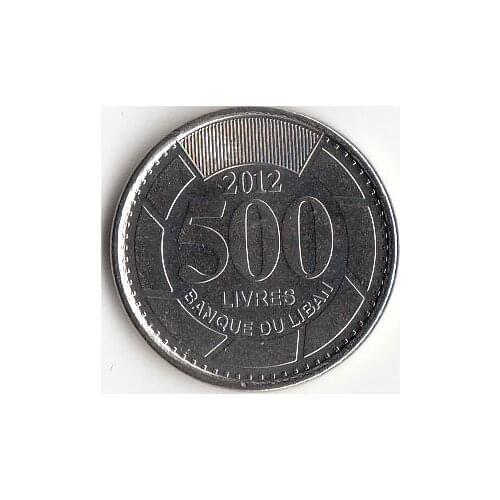 Lebanon 500 River 2012 Edition Coins Asia New Original Coin Unc Collectible Edition Real Rare Commemorative