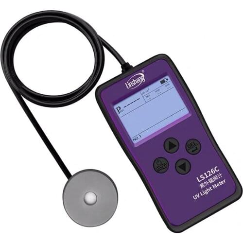 LS126C UV Light Meter UV Intensity Meters UV Radiometers Wavelength Range of UVC is 200nm to 280nm