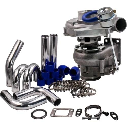 76mm 3" turbo intercooler pipe Kit for Nissan Safari Patrol TD42 GU GQ T3 Flange