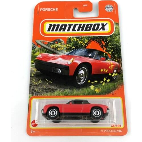 2021 Matchbox Cars 71 PORSCHE 914 1/64 Metal Diecast Collection Alloy Model Car Toy Vehicles