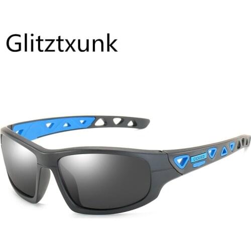 Glitztxunk New Polarized Sunglasses Mens Driving Shades Outdoor sports Sun Glasses For Men Luxury Brand Designer UV400 Oculos