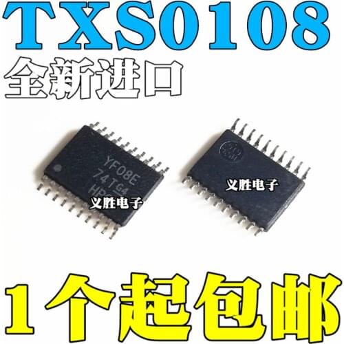 New and original TXB0108PWR TXS0108EPWR YF08E YE08 TSSOP20 8-bit bidirectional voltage level converter chip microcontroller, mic