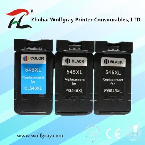 PG545 CL546 Cartridge for Canon PG 545 CL 546 PG-545 Ink Cartridge for Pixma IP2850 MX495 MG2950 MG2550 MG2450 Printer