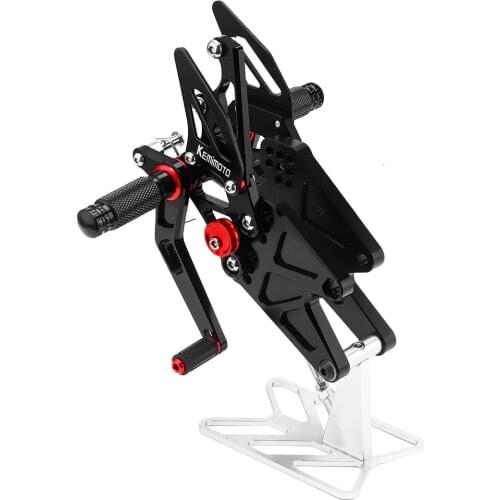 For Yamaha YZF R25 R3 2017 2018 2019 2020 MT25 MT03 MT-03 CNC Adjustable Rearset Rear Set Footrest Foot Pegs YZF-R3 YZF-R25