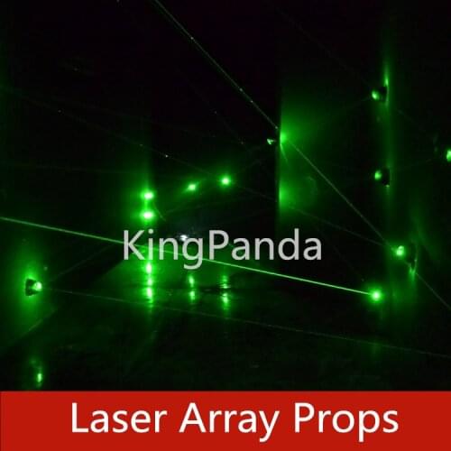 Real life games escape room props Laser array props Laser transmitter Laser reflector horror game Finished product props