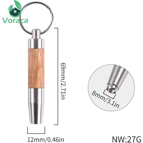 Cigar Puncher And Cutter Set Cigar Drill Sharp Smooth Blade Creative Portable Enhancer Punch Carabiner Smoke Tools Accessories