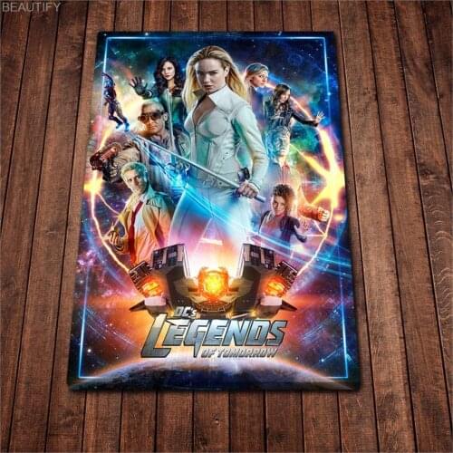Modern Abstract Canvas Painting DC Legends of Tomorrow Poster Prints Wall Art Picture for Living Room Home