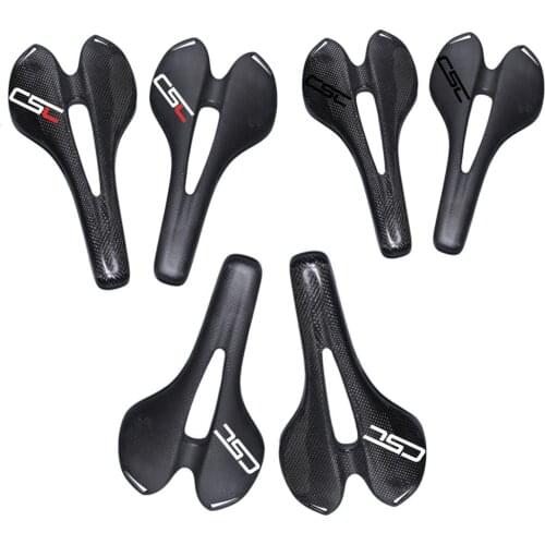 CSC Carbon Saddle Ultralight 95g only Bicycle Saddle Parts Cycling Bike Saddles For MTB Road Fold Bike Front Seat