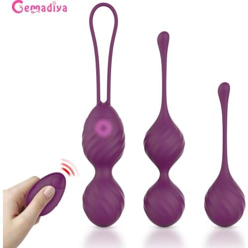 Vibrating Egg G Spot Vibrator Kegel Ball Wireless Remote Control Love Egg Female Masturbator Sex Toys for Women Exercise Vaginal