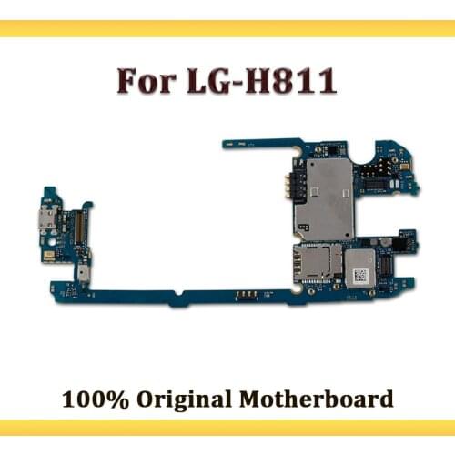 High Quality For LG G4 H811 Motherboard,Unlocked For LG G4 H811 32GB With Android System Mobile Electronic Panel Mainboard