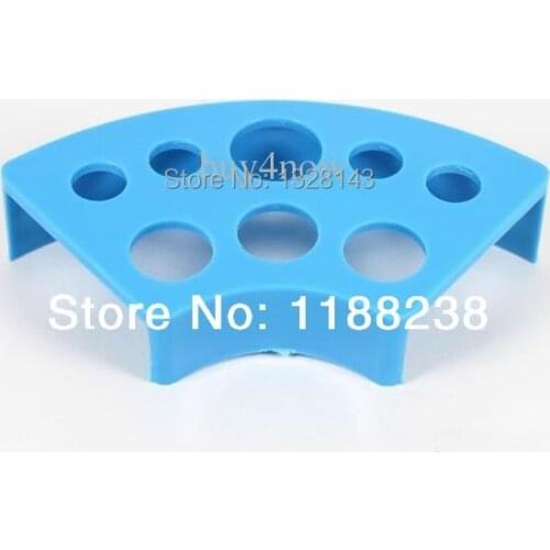 High Quliaty Iron tattoo Ink Cup stand Holder 8 holes with 7 Ink Cup Plastic Ink Cup Holder free shipping supply