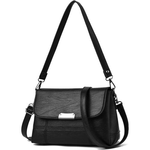 Women Messenger Bags Leather Shoulder Bag Ladies Handbags 2020 New Purse Satchel Fashion Tote Bags Gift