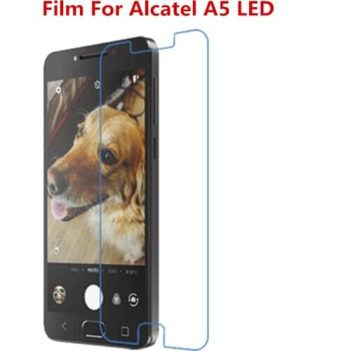 1/2/5/10 Pcs Ultra Thin Clear HD LCD Screen Protector Film With Cleaning Cloth Film For Alcatel A5 LED