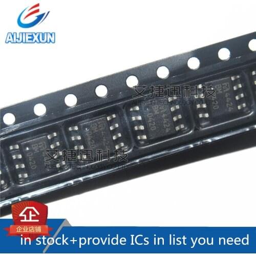 20PCS MIC4424BMTR 4424BM SOP8 Dual 3A-Peak Low-Side MOSFET Driver Bipolar/CMOS/DMOS Process New and original