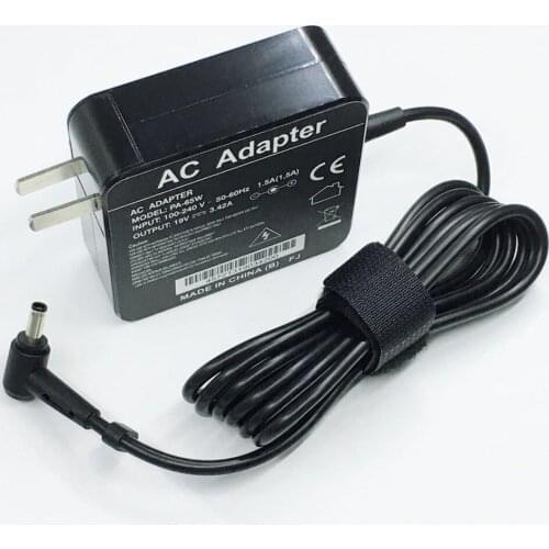19V 3.42A 65W 5.5*2.5mm US Plug AC Power Adapter for Asus X501a X502c X51 X55A X550CC X550VB V451LA X450CA X55Vd Laptop Charge