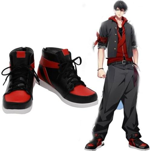 Division Rap Battle Hypnosis Mic DRB The Dirty Dawg Ichiro Yamada Cosplay Shoes Boots Halloween Cosplay Costume Accessories